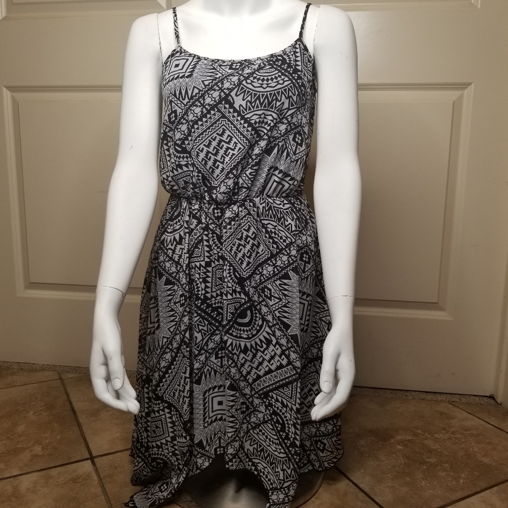 No Boundaries asymmetrical hem dress
